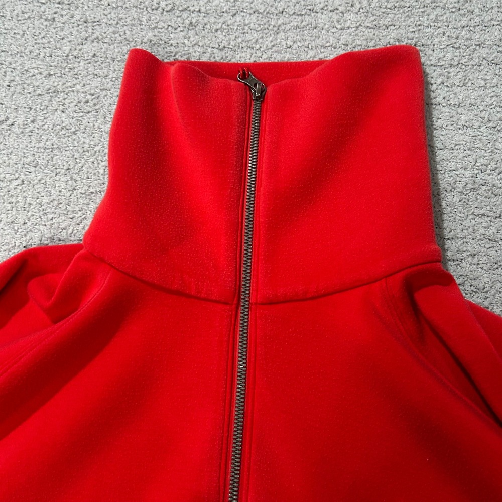 Spanx Pullover AirEssentials Half Zip 1X Red Athleisure Loungewear Soft - Picture 5 of 8